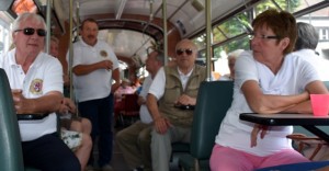 Straßenbahnfahrt 75 Jahre Heinz Krudwig